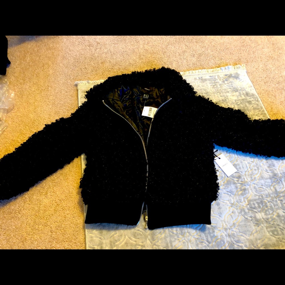 Forever 21 NWT Faux Fur Jacket